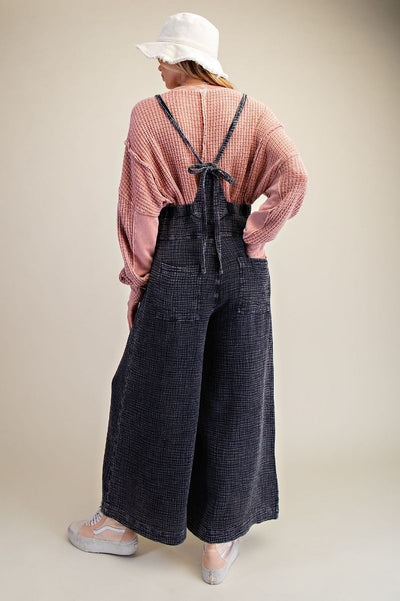 Washed Cotton Jumpsuit