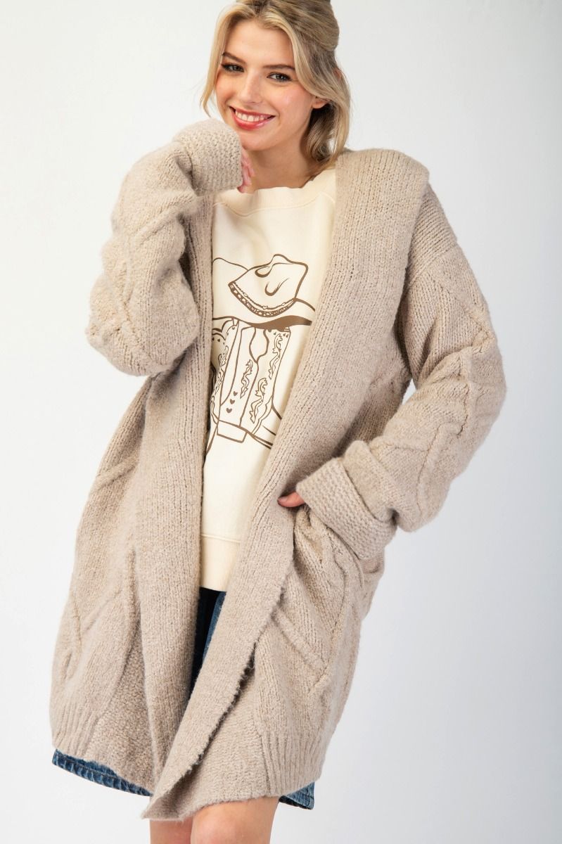 Cable Knit Cardigan