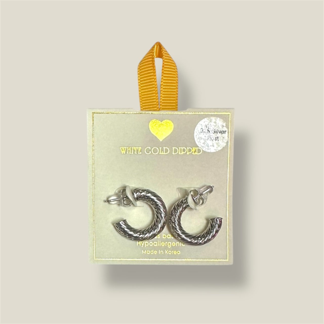 Vintage Style Huggie Earring