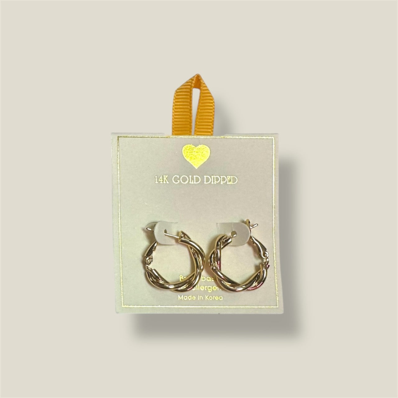Twisted Hoop Earring