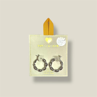 Twisted Hoop Earring
