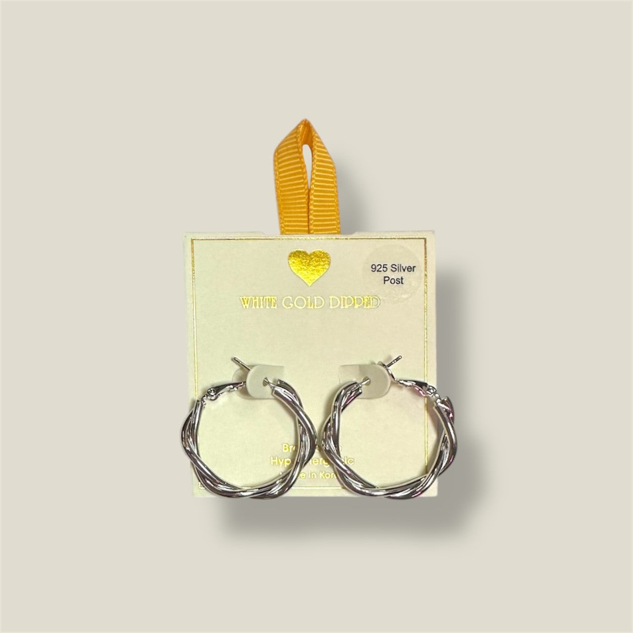 Twisted Hoop Earring