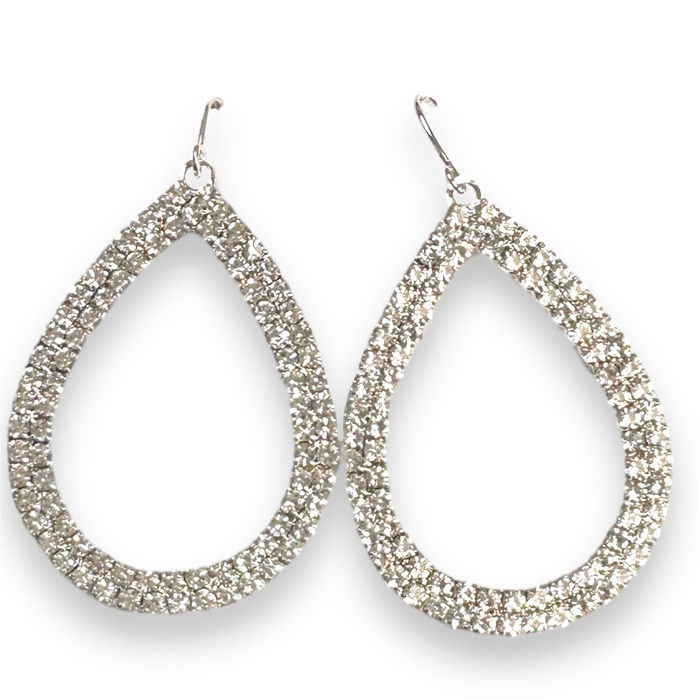 Rhinestone Teardrop Earring