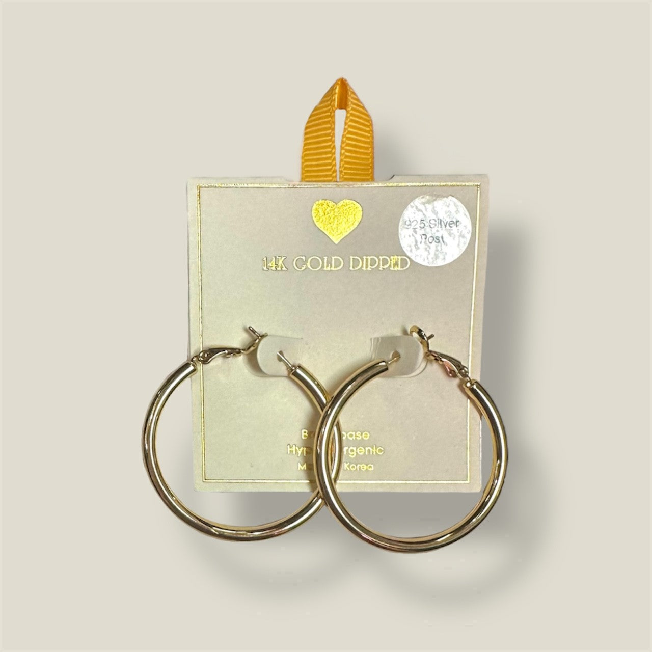 Solid Hoop Earring