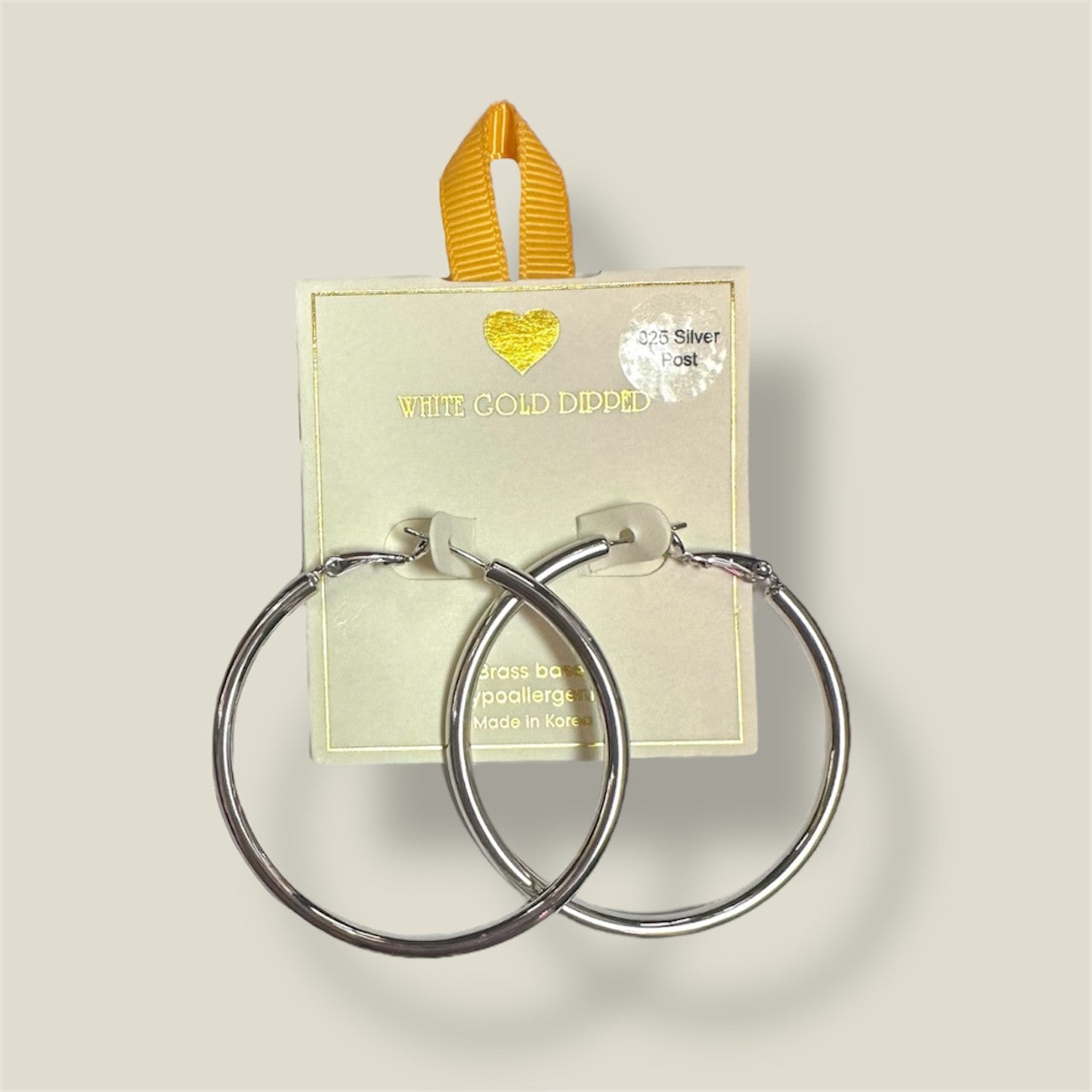 Solid Hoop Earring