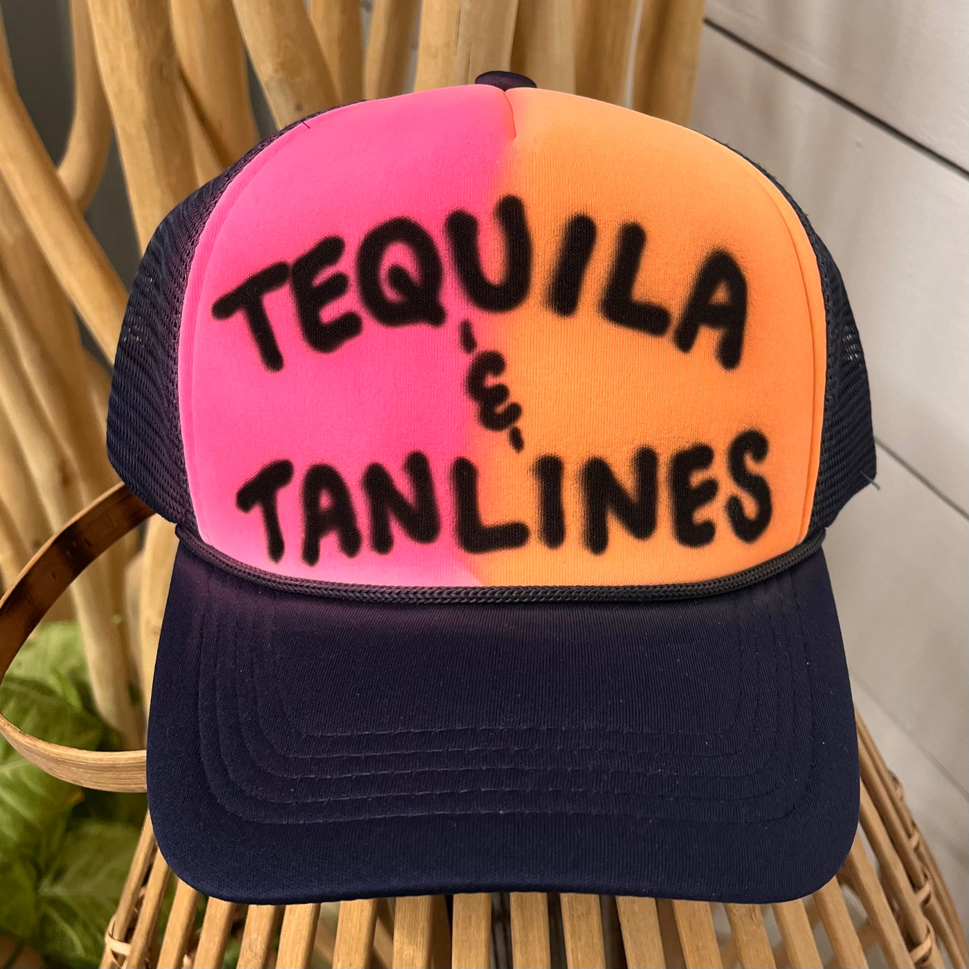 Graffiti Airbrush Trucker Hat