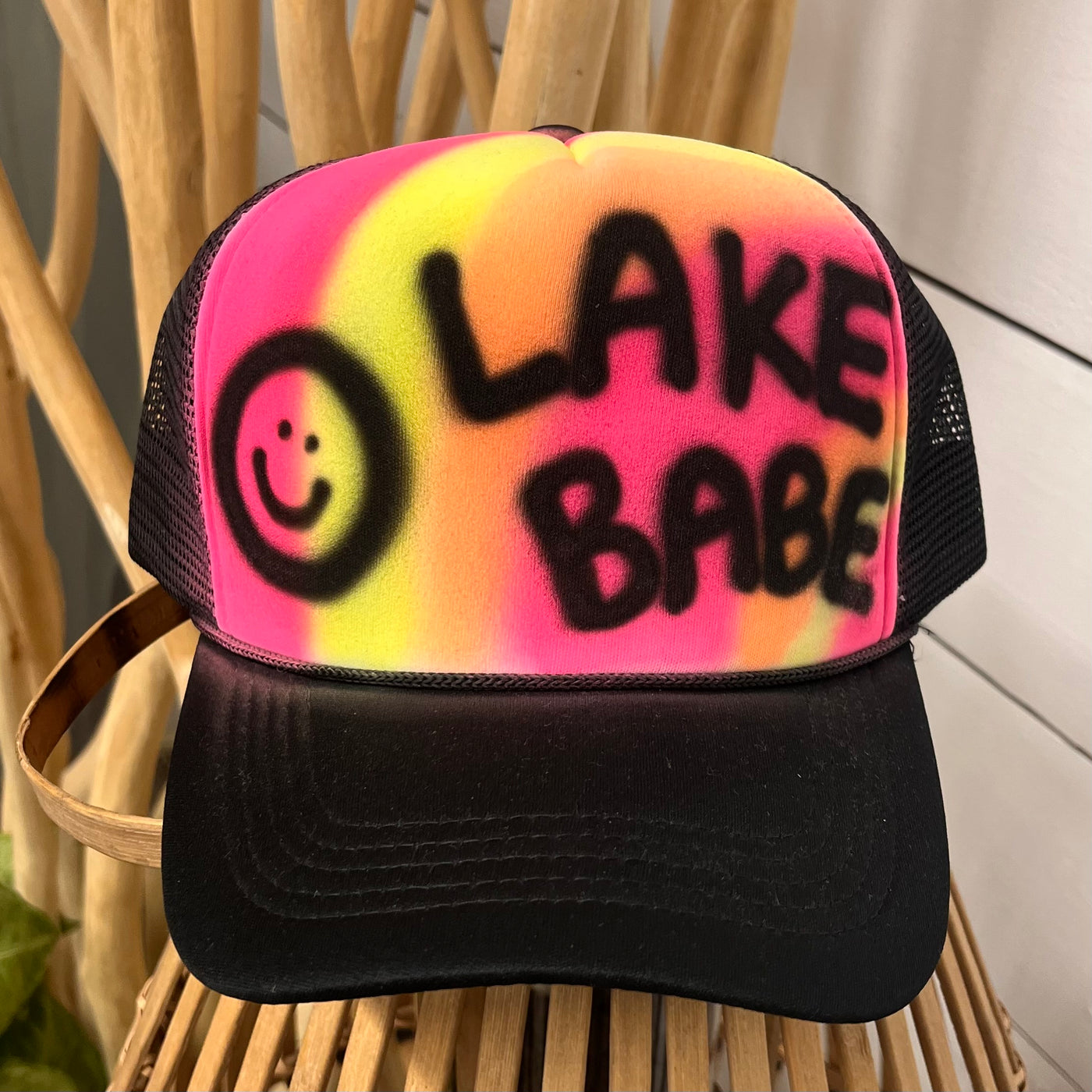 Graffiti Airbrush Trucker Hat