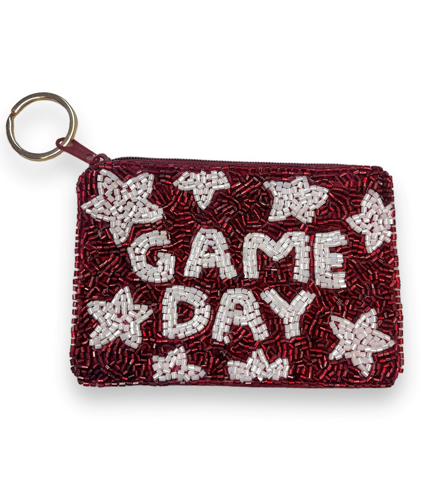 Beaded Gameday Pouch