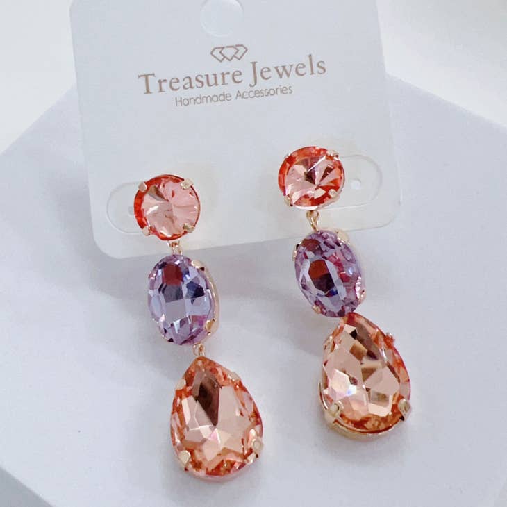 Stunning Crystal Stone Earring