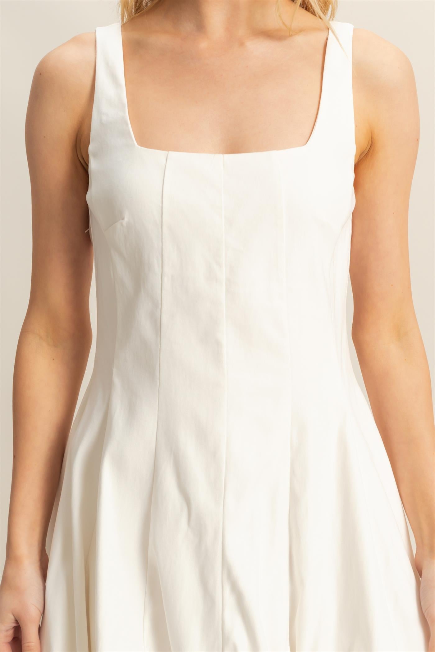 Bubble Hem Mini Dress