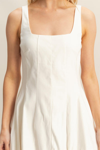 Bubble Hem Mini Dress