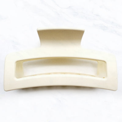 Matte Open Rectangle Claw Clip