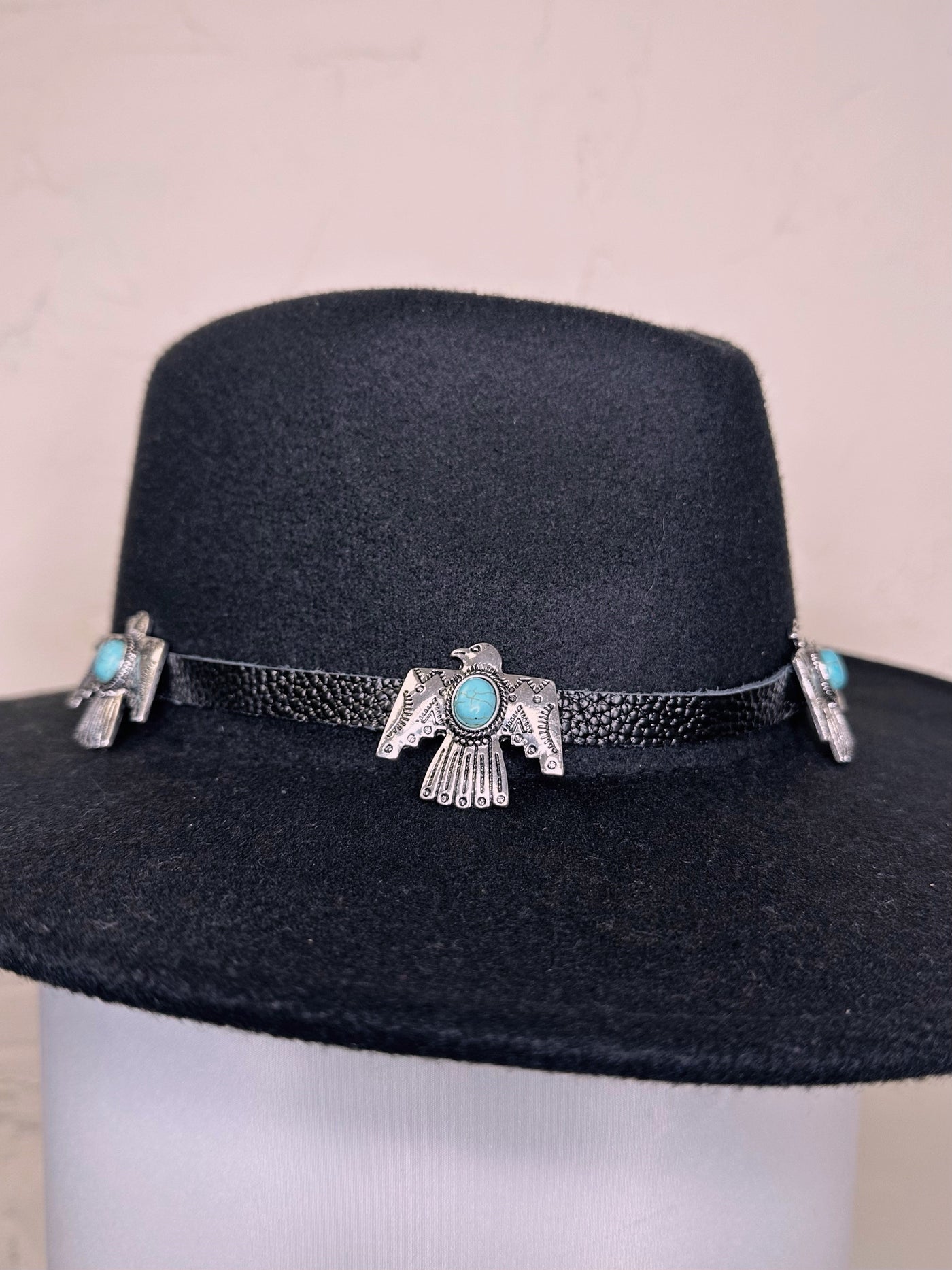 Turquoise Thunderbird Hat Band