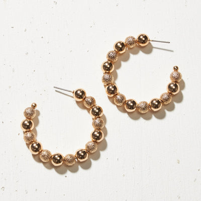 Christmas Ornament Hoop Earring