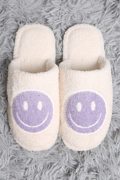 Smiley Face Luxury Soft Slippers