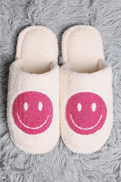 Smiley Face Luxury Soft Slippers