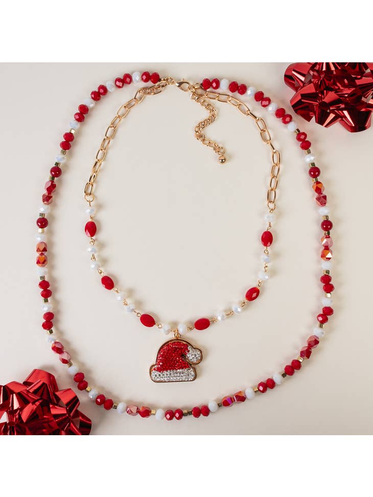 Layered Christmas Necklace