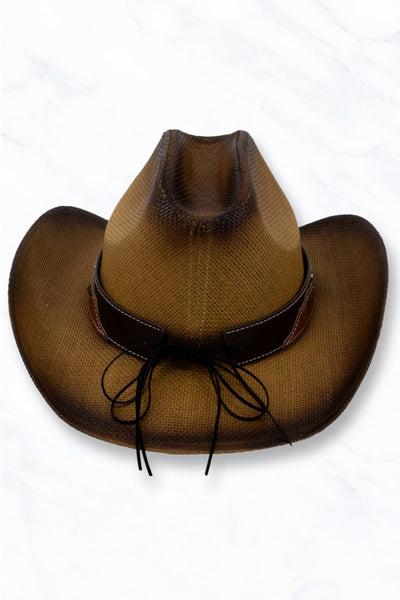 Leather Longhorn Hat Band