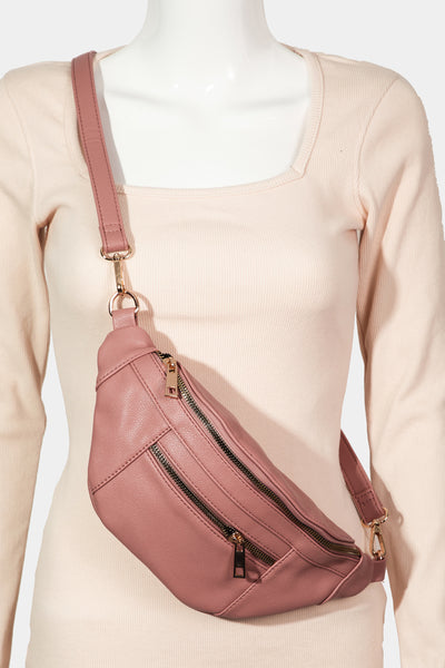 Faux Leather Fanny Pack