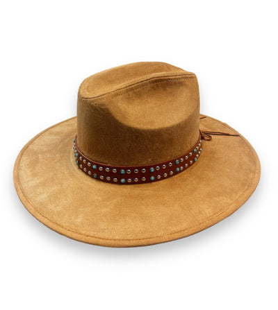 Studded Fedora Hat