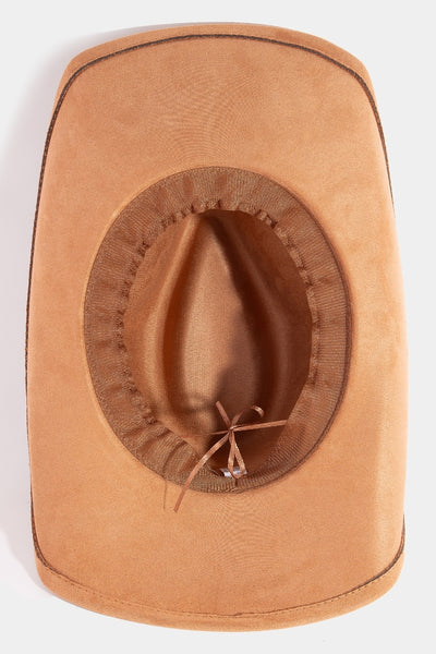Oval Concho Chain Cowboy Hat