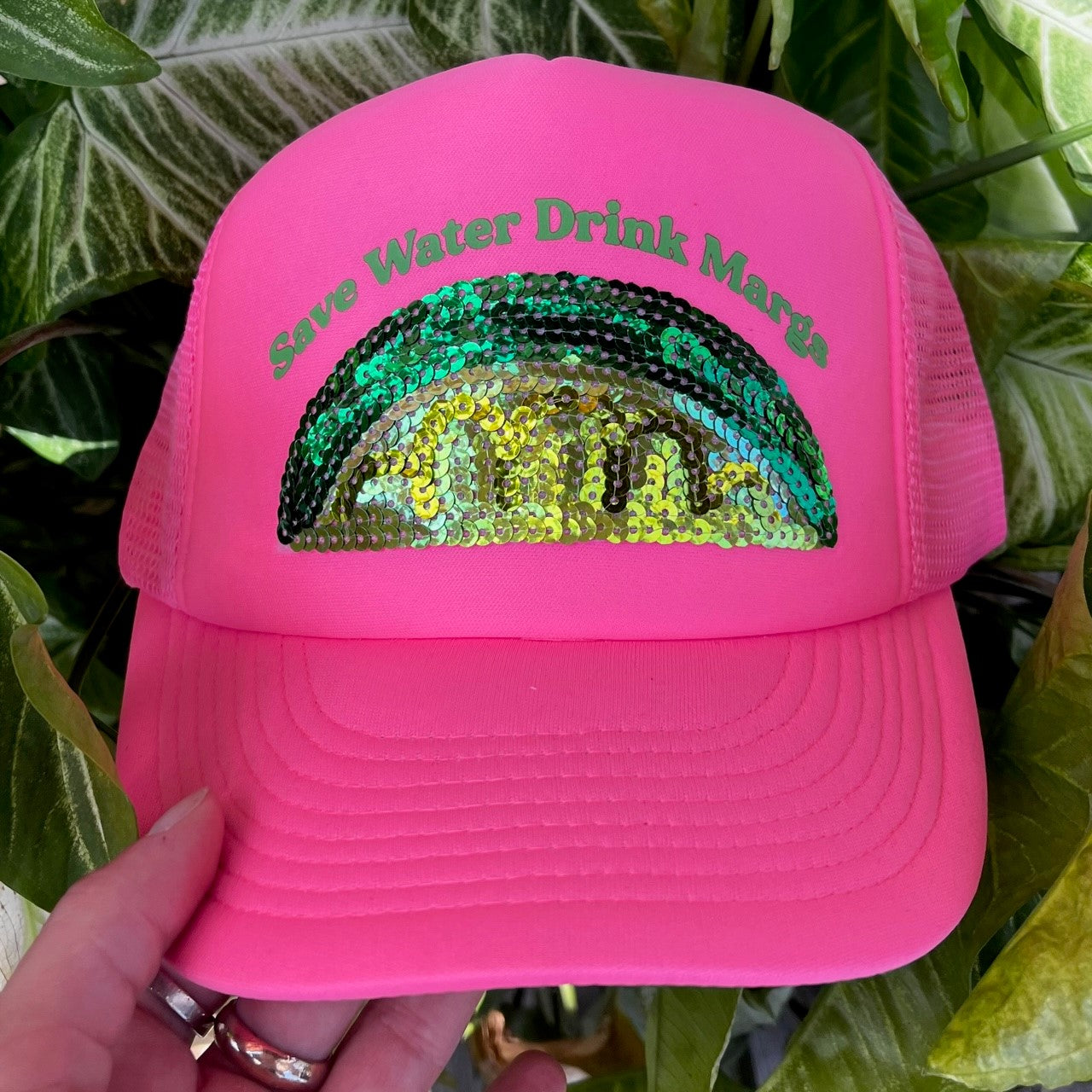 Sequin Margarita Trucker Hat