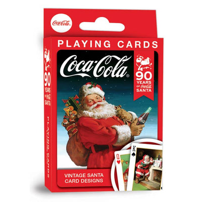 Vintage Coca Cola Santa Playing Cards