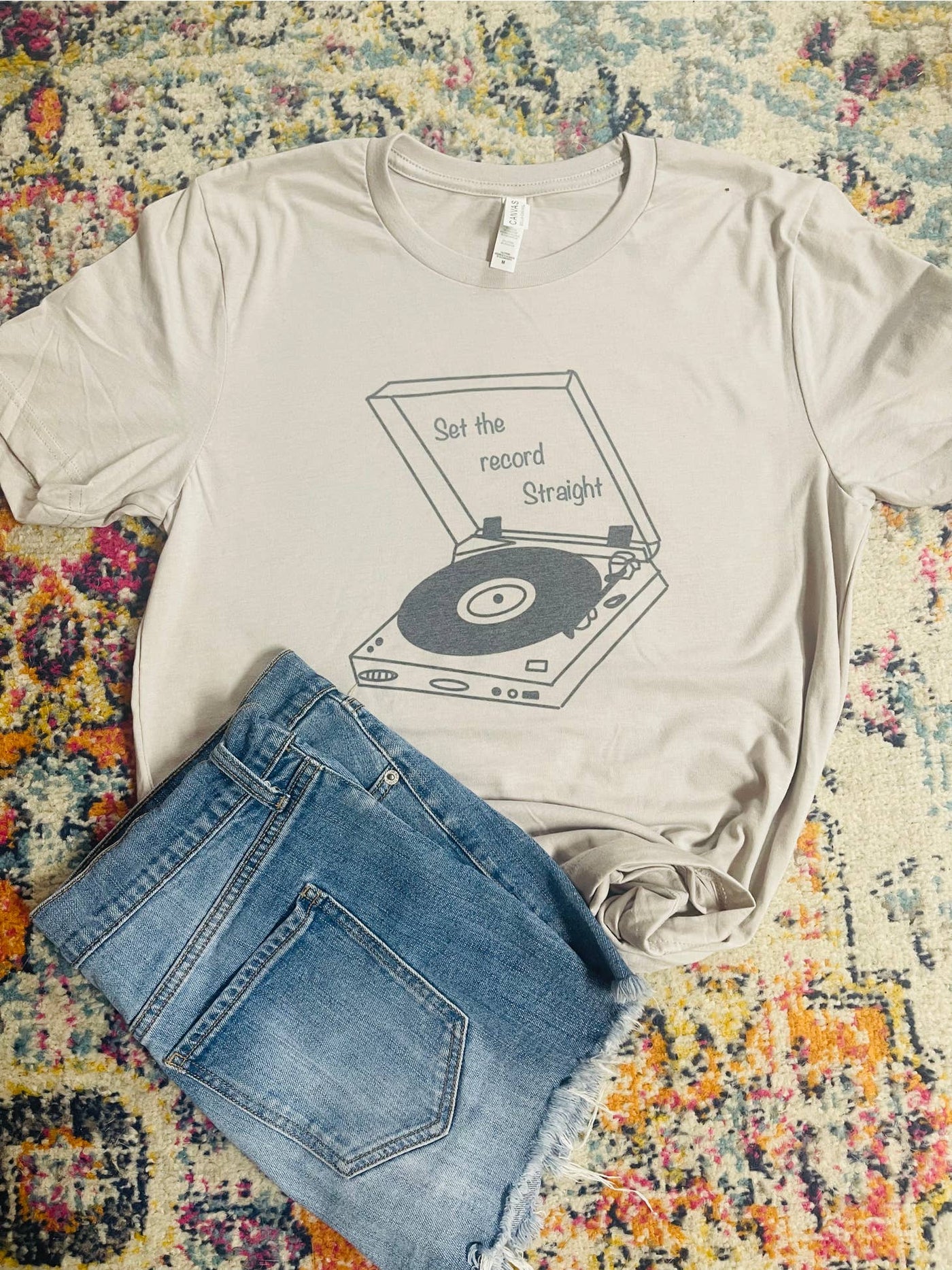 Set the Record Straight Tee