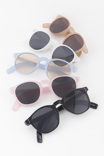 Bright Bolted Square Sunglasses