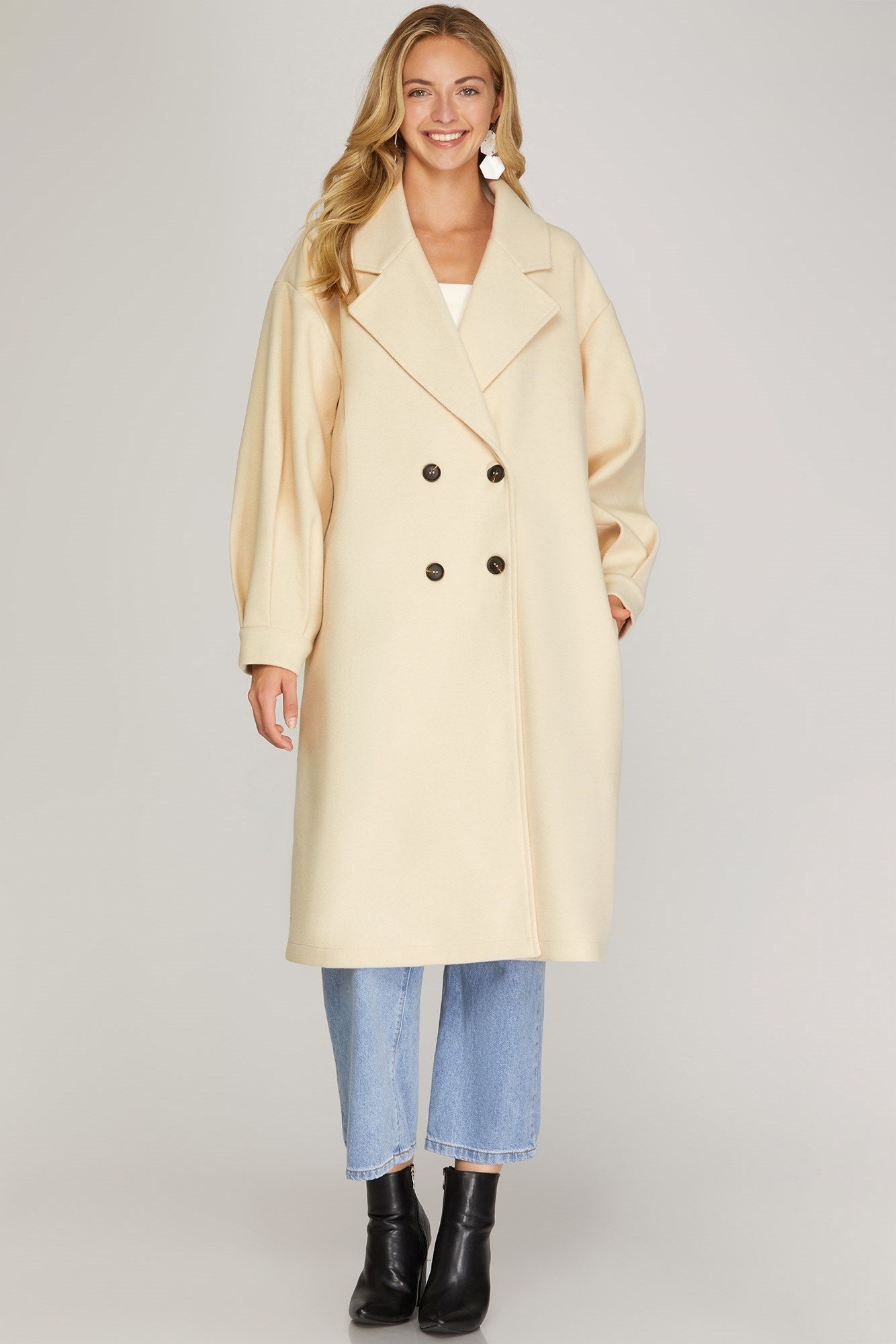 Double Breasted Trench Coat