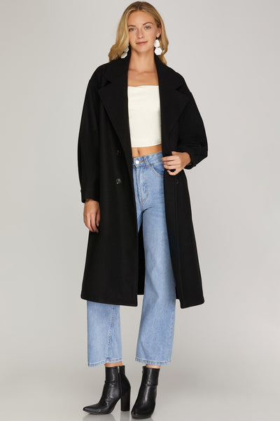 Double Breasted Trench Coat