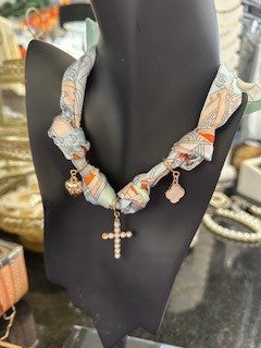 Scarf Charm Necklace