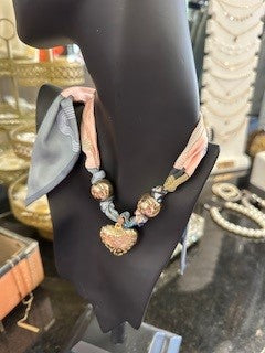 Scarf Charm Necklace
