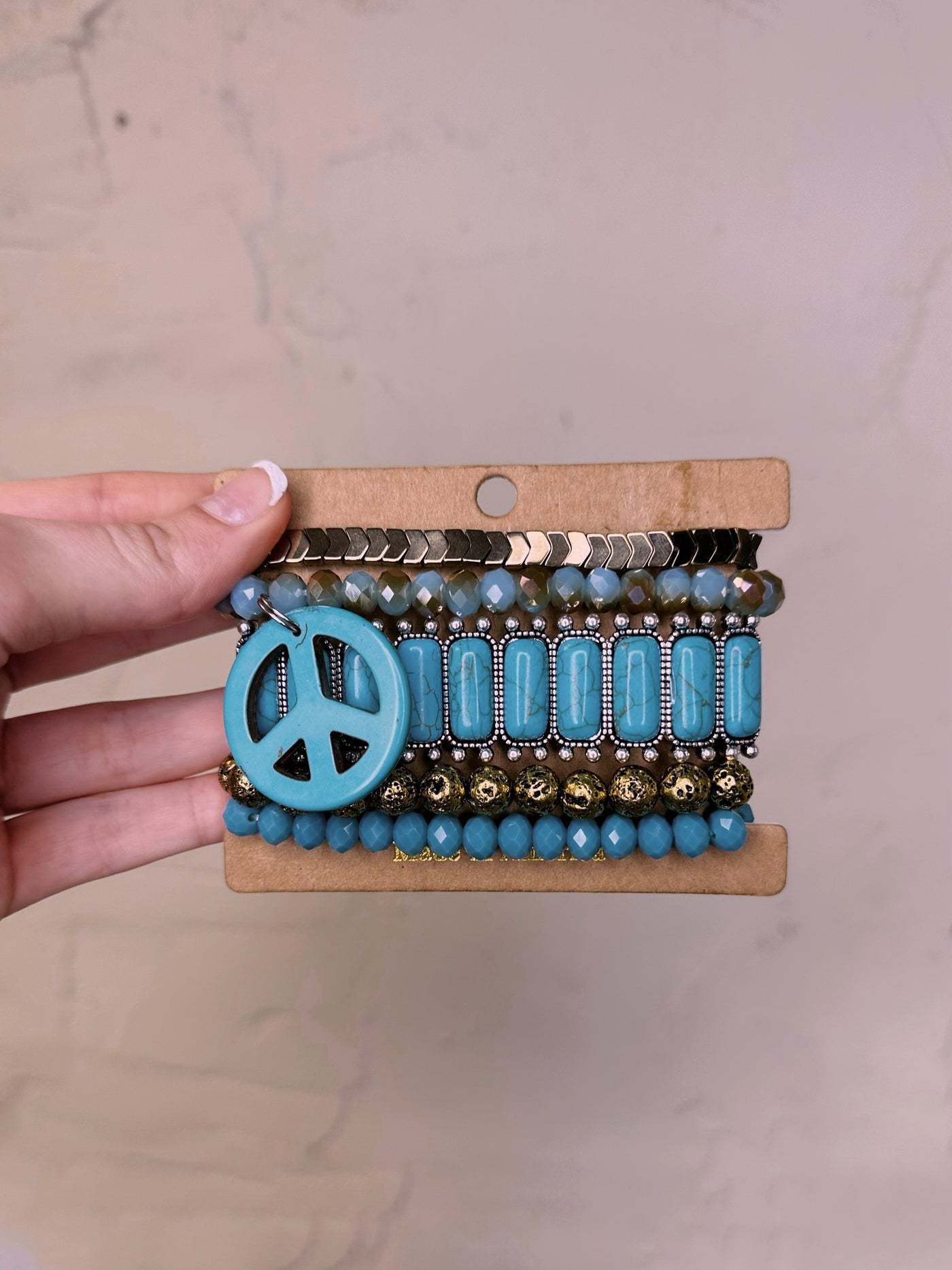 Western Peace Bracelet Stack