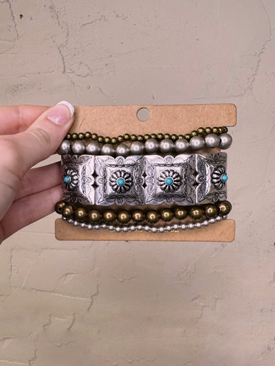 Chunky Western Bracelet Stack