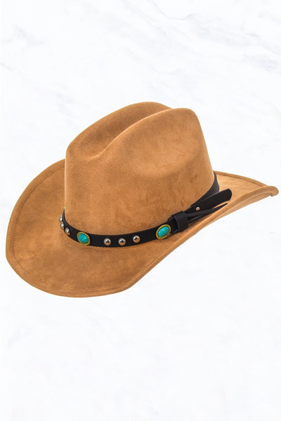 Triple Turquoise Hat Band