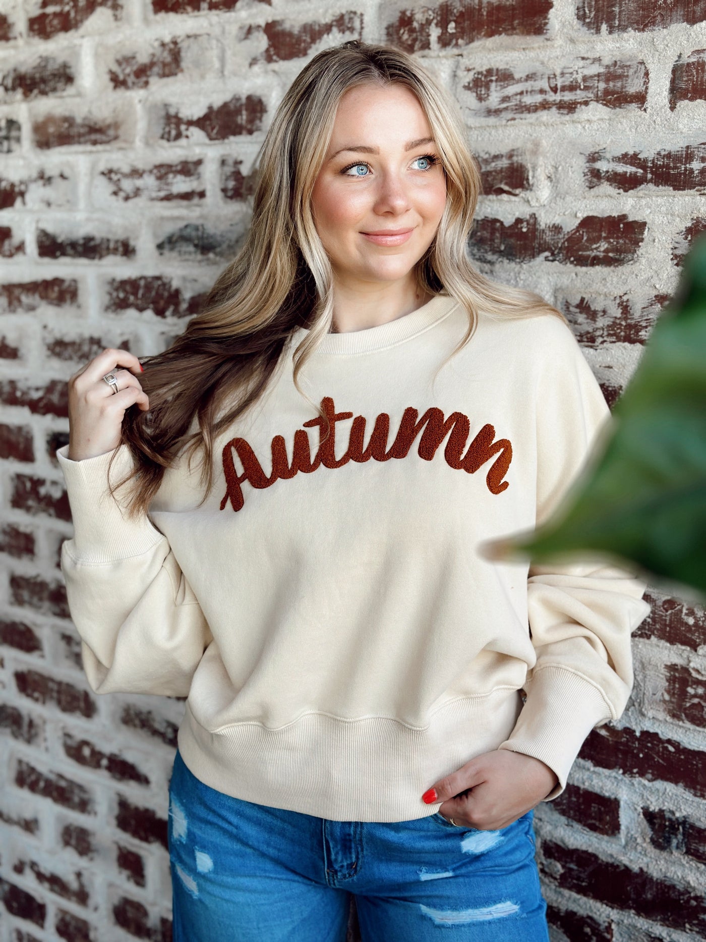 Chenille Autumn Pullover