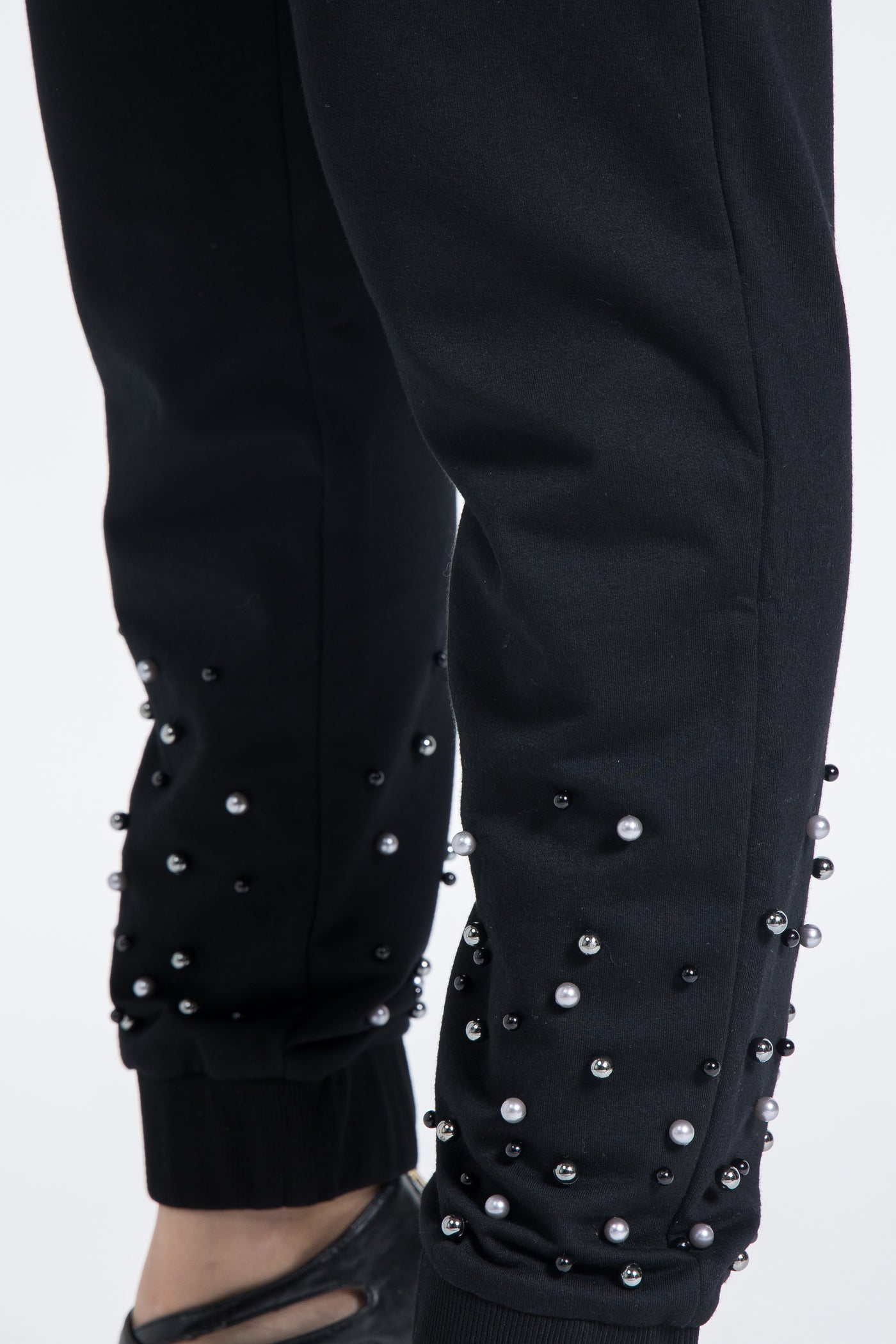 Pearl Studded Joggers