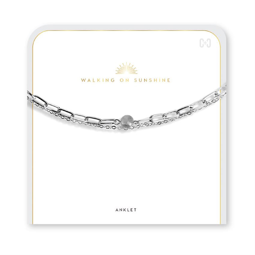 Walking On Sunshine Anklet