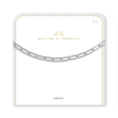 Walking On Sunshine Anklet