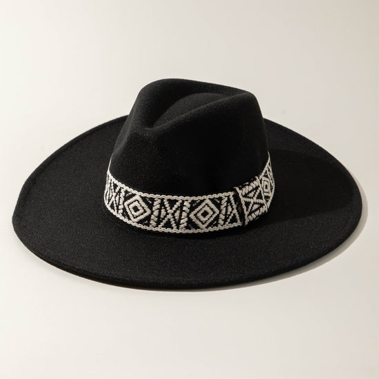 Aztec Print Western Hat Band