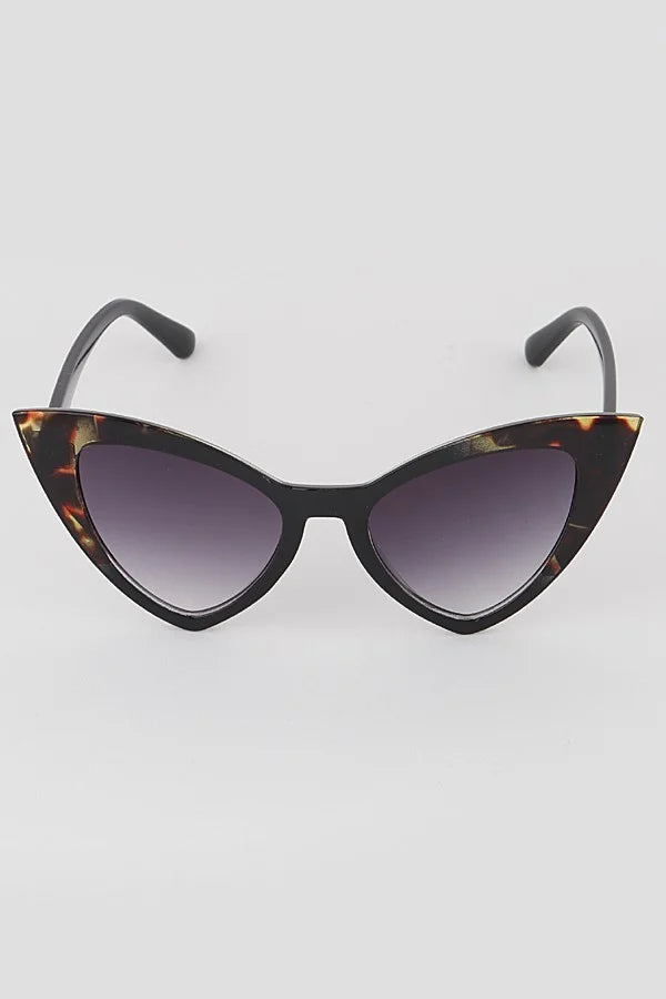 Retro Triangle Cat Eye Sunglasses