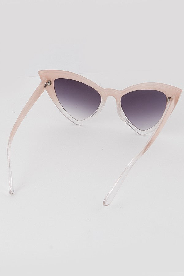 Retro Triangle Cat Eye Sunglasses