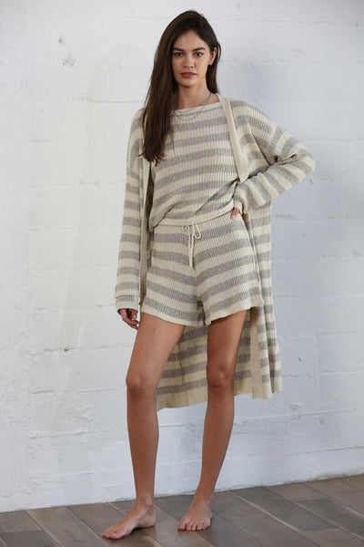 Knit Stripe Lounge Set