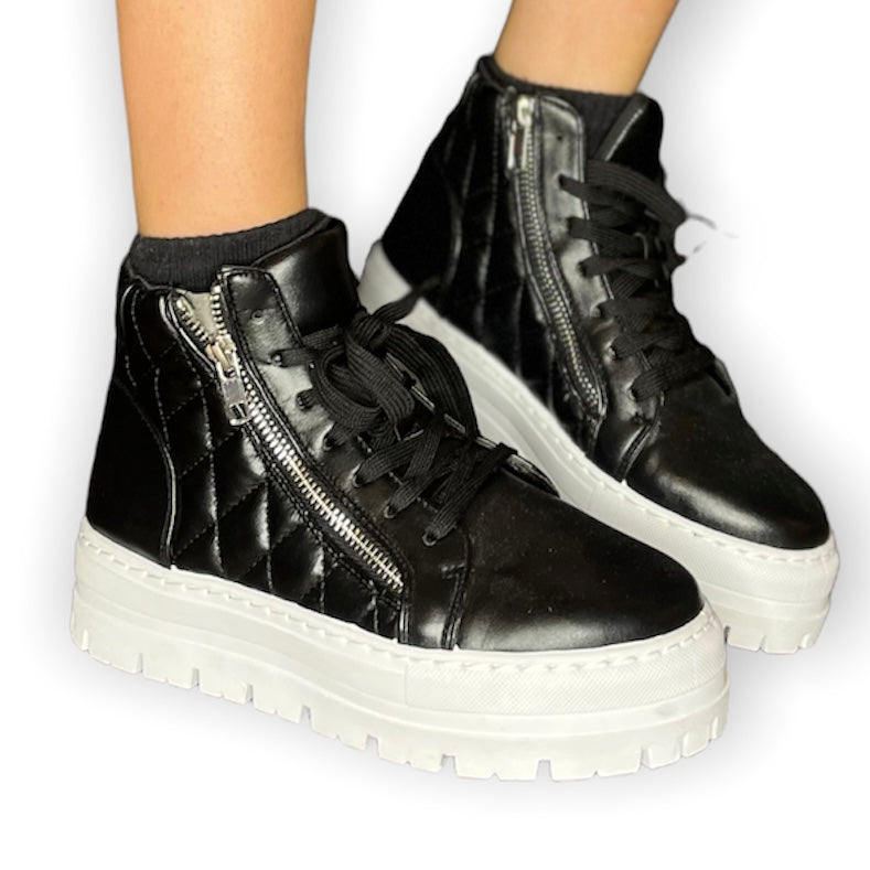 Madden Inspired High Top Sneaker