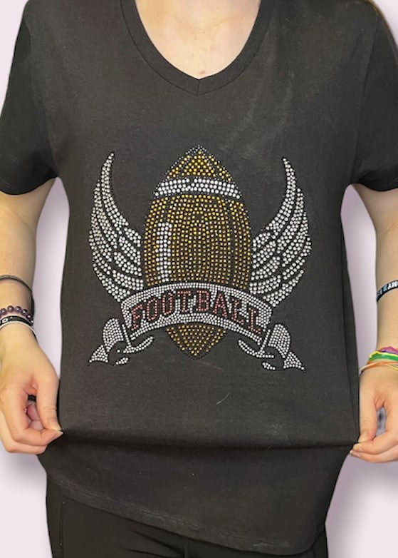 Short Sleeve Football Tee