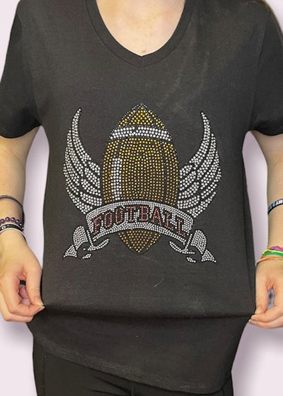 Short Sleeve Football Tee