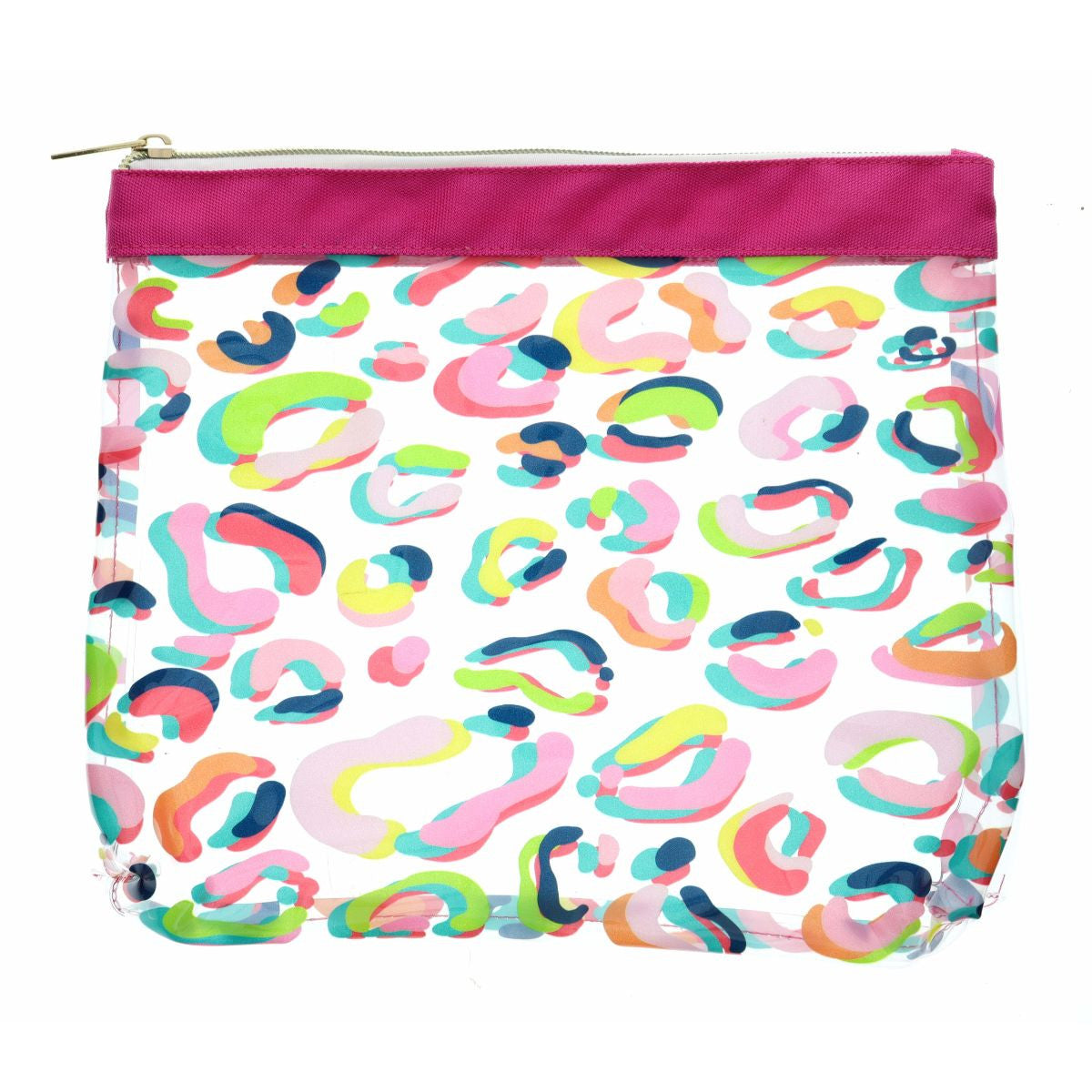 Jane Marie Vinyl Zipper Pouch