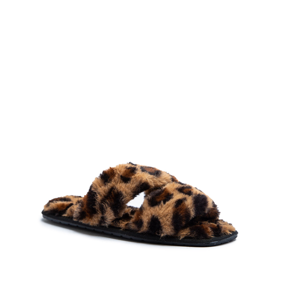 Two Band Fuzzy Slippers