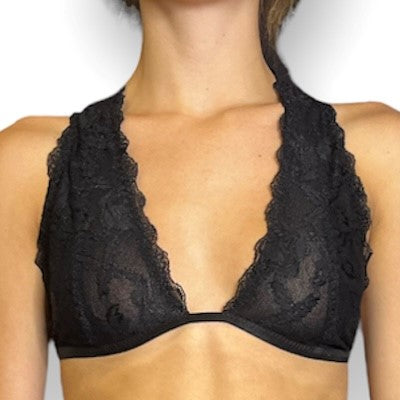 Lace Halter Bralette